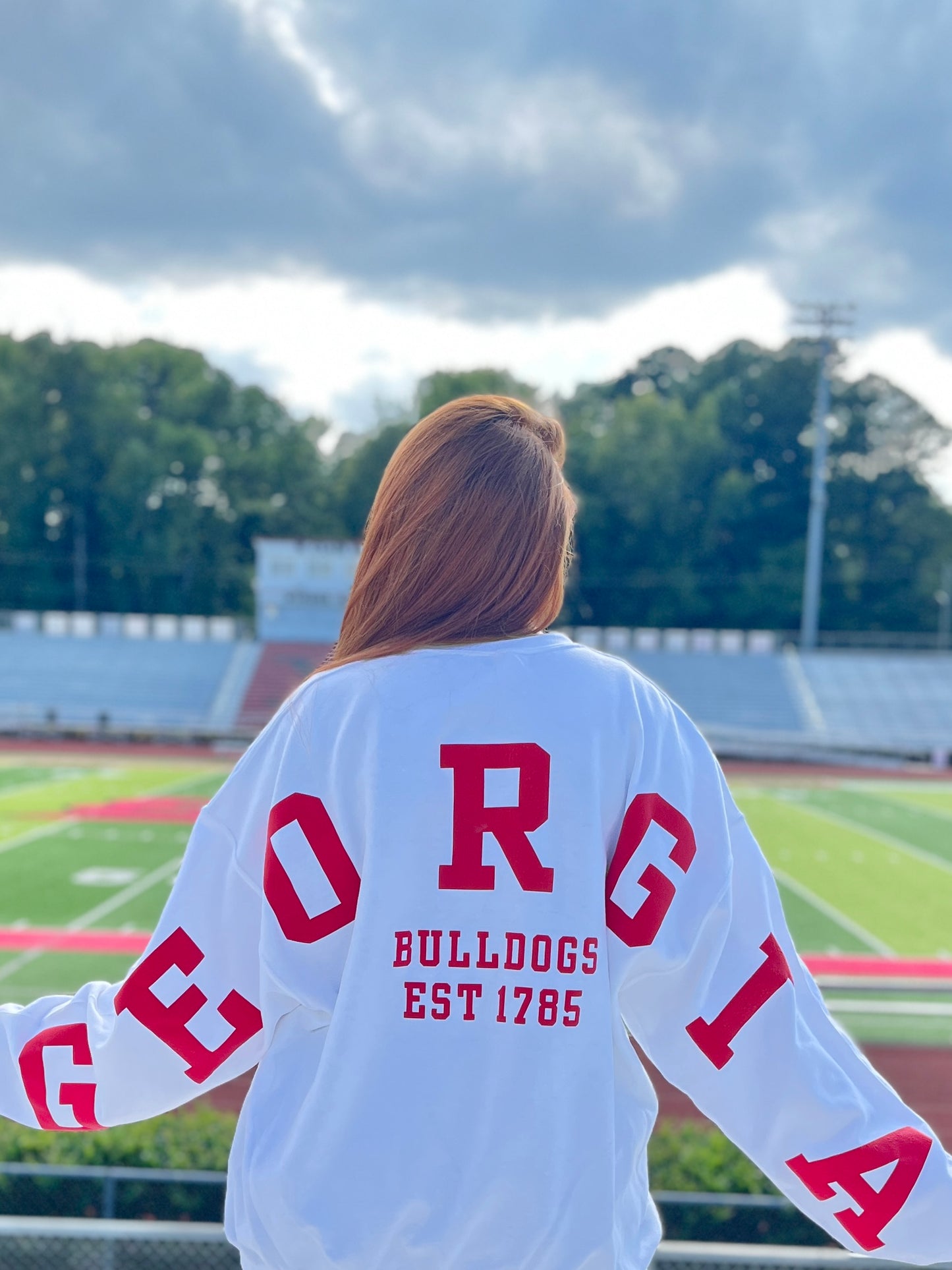 GEORGIA - Puff Print Pullover