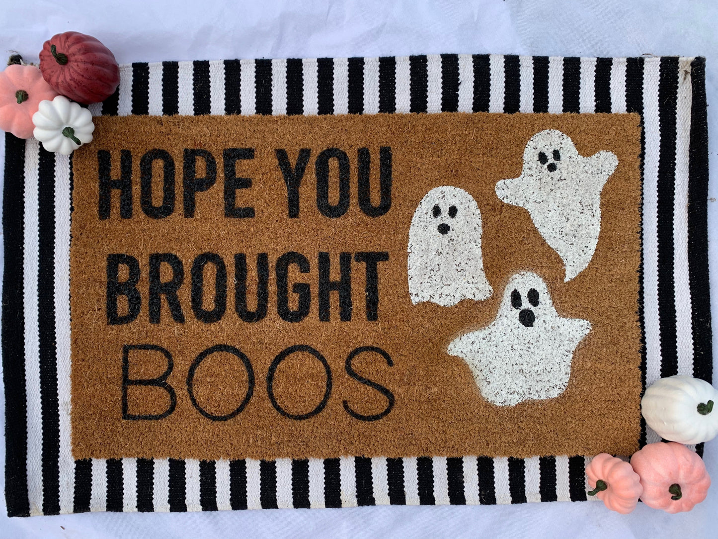 I Hope You Brought Boos Custom Doormat