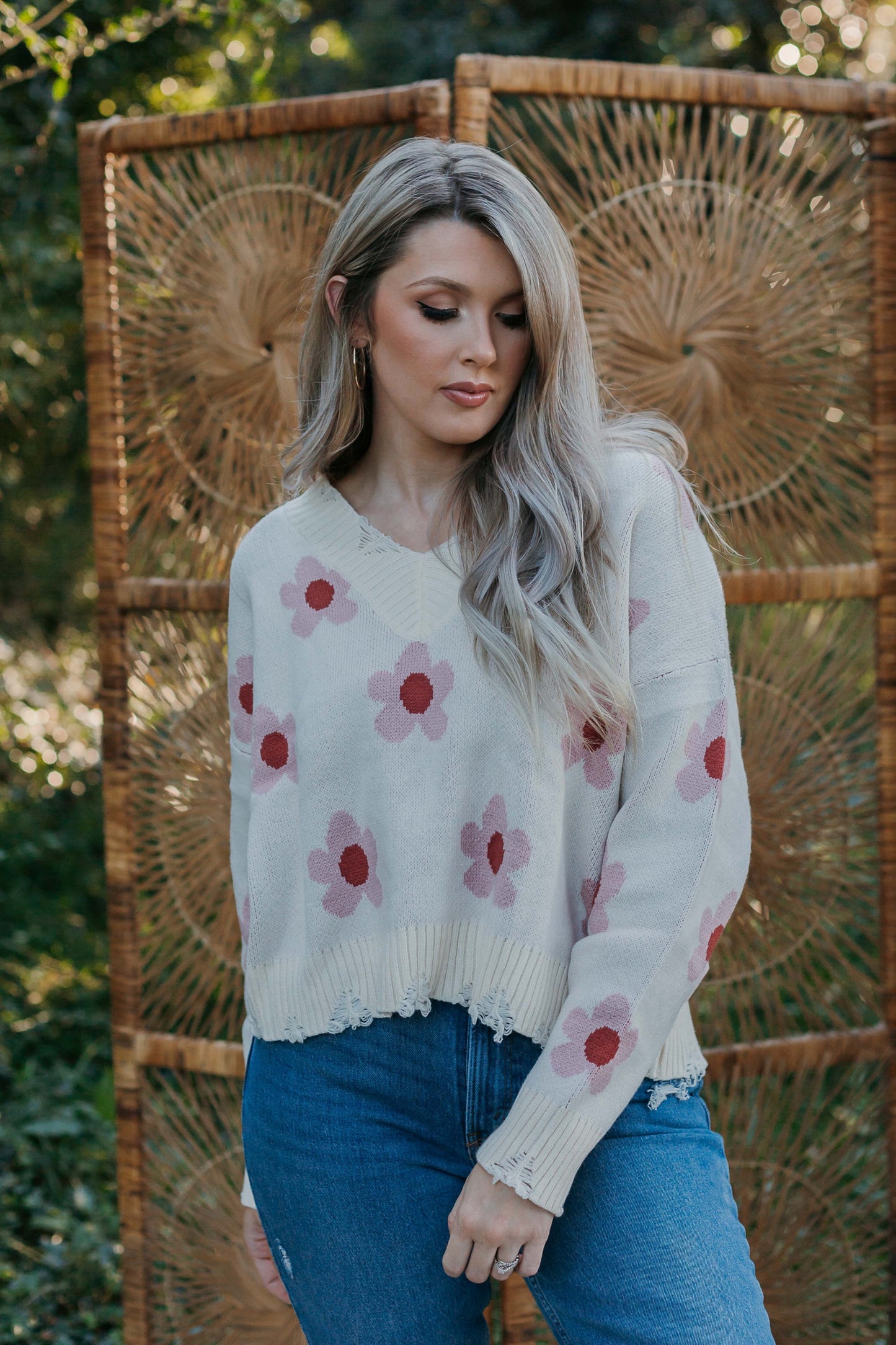 Flower Power Sweater