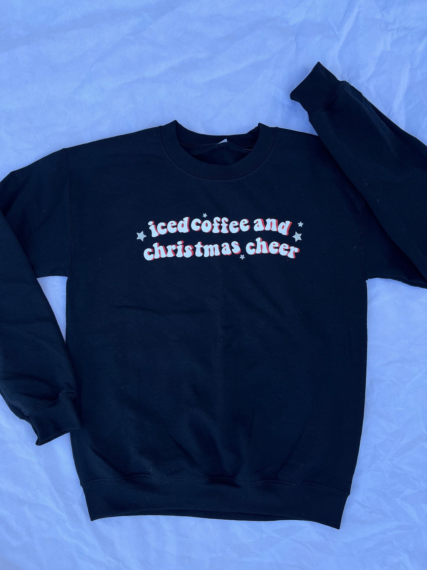 Iced Coffee + Christmas Cheer Pullover