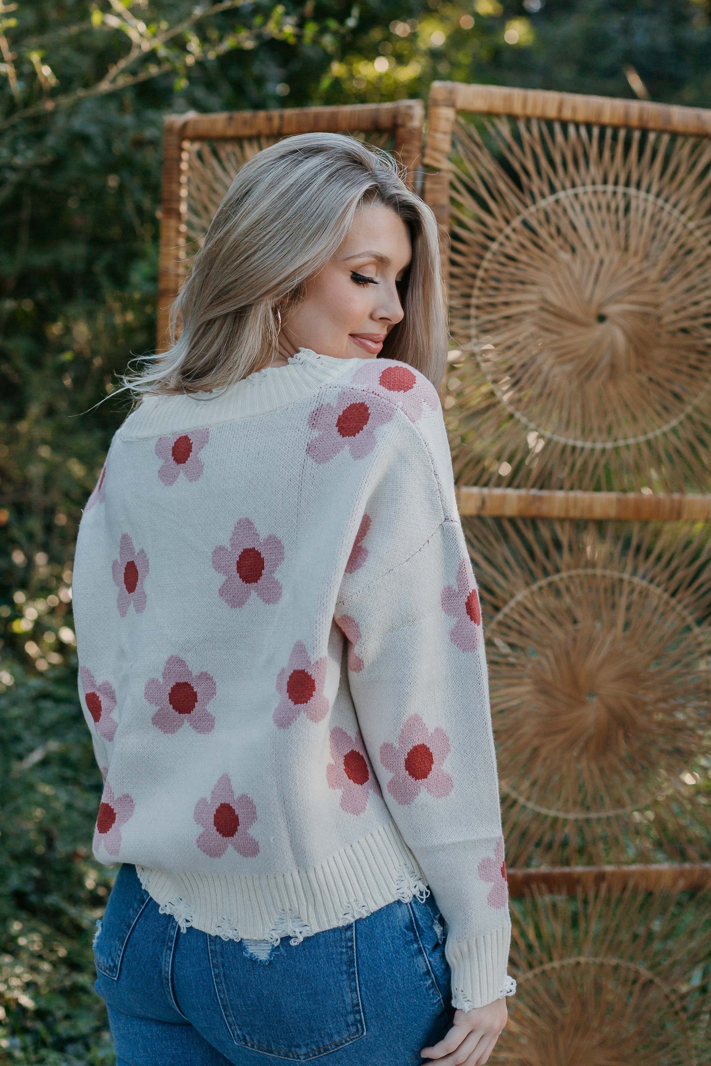 Flower Power Sweater