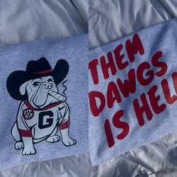 Howdy Hairy / Them dawgs  - Short Sleeve Tee