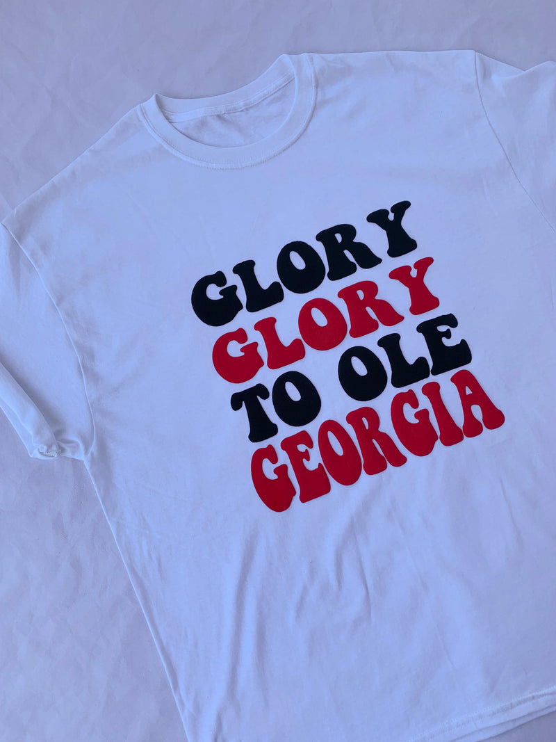 Glory Glory Puff Print - Short Sleeve Tee
