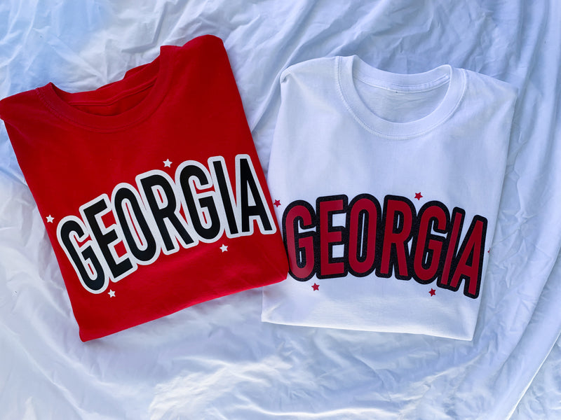 Georgia Glitter - Short Sleeve Tee