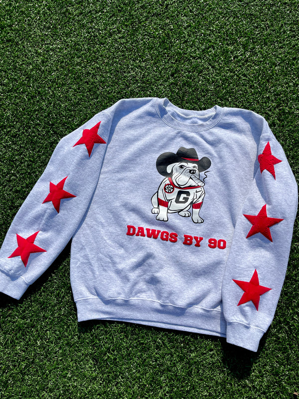 Dawgs by 90 Star Sleeve Pullover