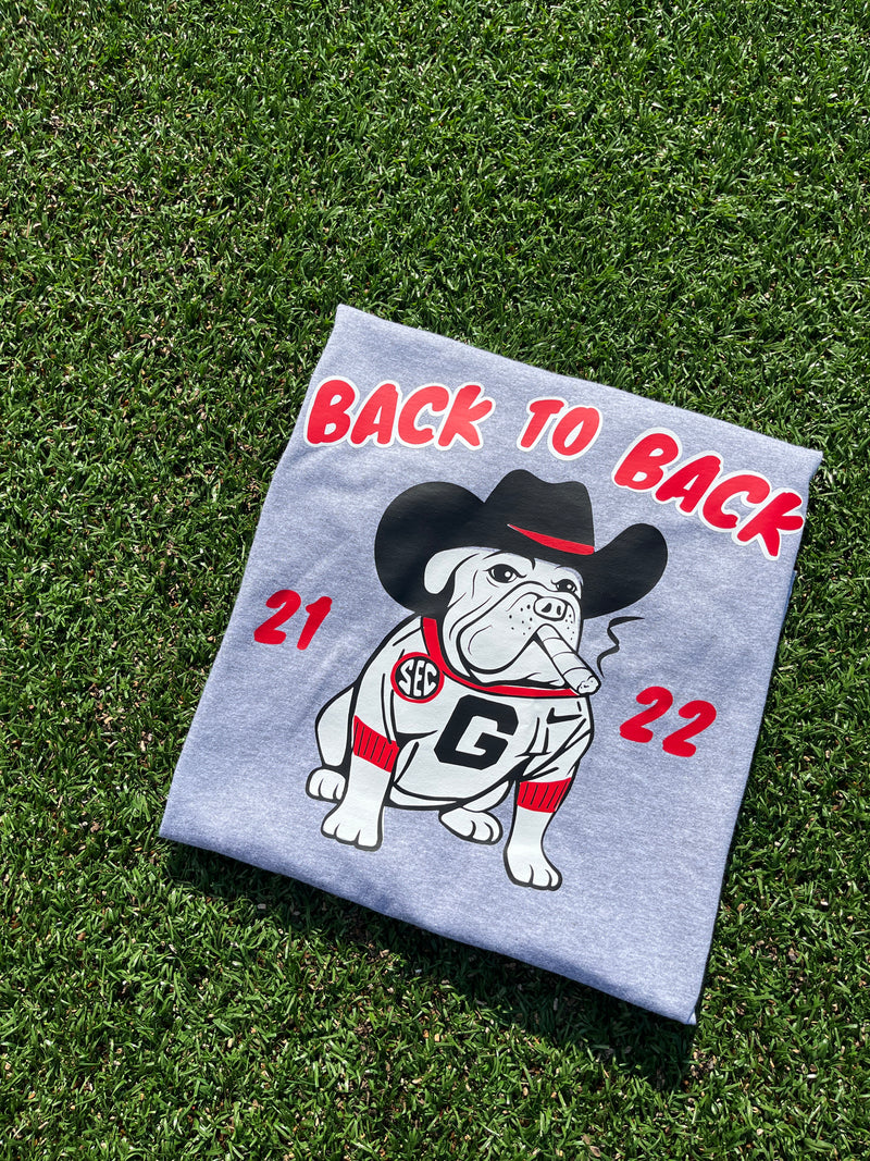 Howdy Hairy Print - Short Sleeve Tee