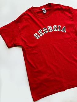 Solid Georgia Gameday Tee