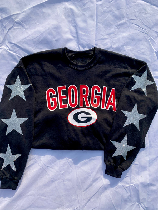 Georgia Star Sleeve Pullover