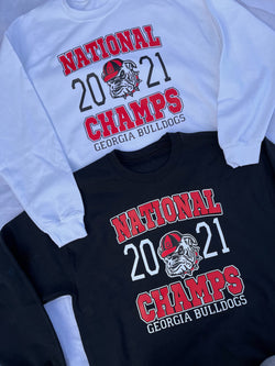 2021 National Champs Style