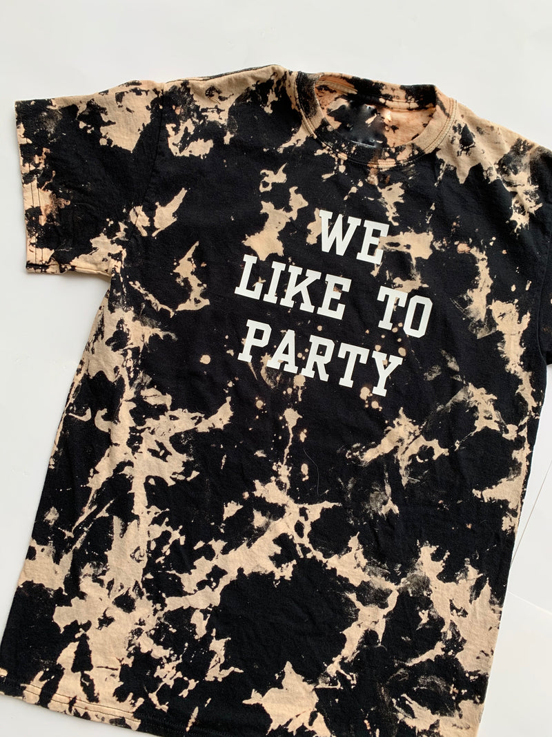 We Like To Party Bridesmaid Tee