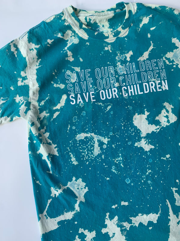 SAVE OUR CHILDREN - Teal