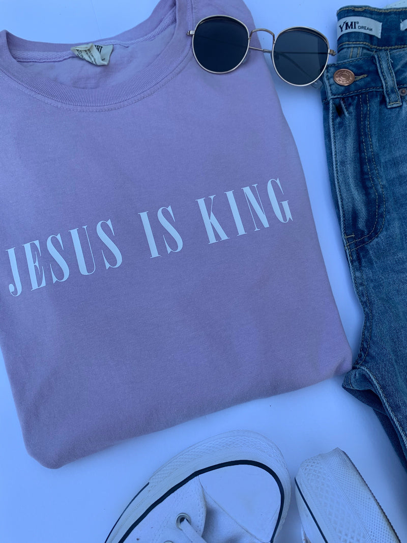 Jesus Is King - Orchid