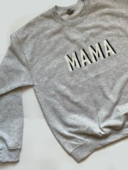Mama Pullover - Grey