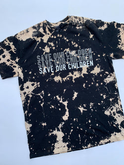 SAVE OUR CHILDREN - Black